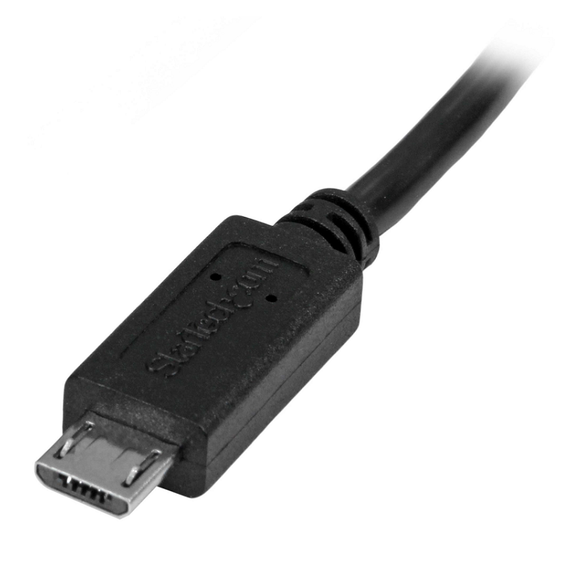 StarTech USBUBEXT50CM Micro-USB Extension Cable - M/F - 0.5m (20in)